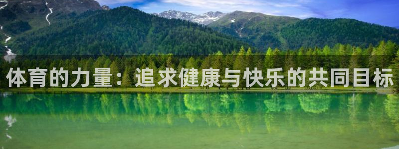 MK体育官网下载平台是正规平台吗：体育的力量：追求健康与快乐