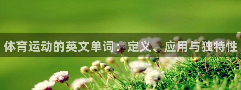 MK体育官网下载平台是正规平台吗安全吗：体育运动的英